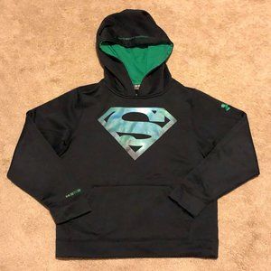 Under Armour Boys Superman Hoodie ~ Youth Size Medium